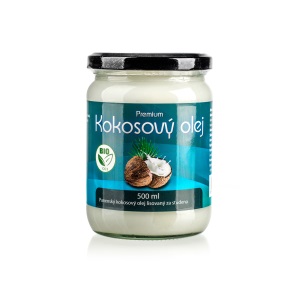 SonnenMacht Premium BIO Kokosový olej 500 ml