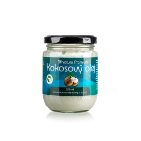 SonnenMacht Premium BIO Kokosový olej 200 ml