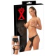 LateX Latexové kalhotky s dildy 2 v 1 S-L