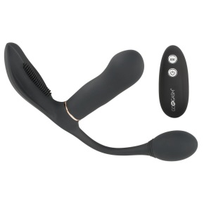GoGasm Pussy a Ass Vibrator Black
