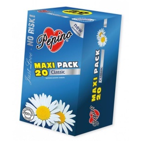 Pepino Maxi pack kondomy Classic 20ks