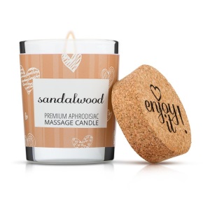 Enjoy it! Masážní svíčka Sandalwood 70 ml