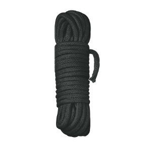 Shibari Bondage lano 10 m - černé