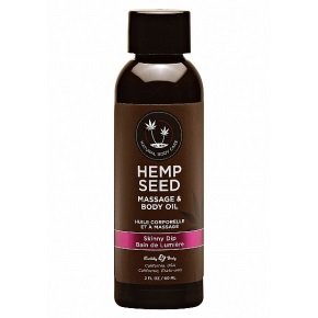 Hemp Seed masážní olej - vanilková cukrová vata 60 ml