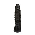 Připínací dildo pro systém Vac-U-Lock CodeBlack Thin Dong 18 cm