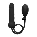 Ouch! Nafukovací dildo - černé